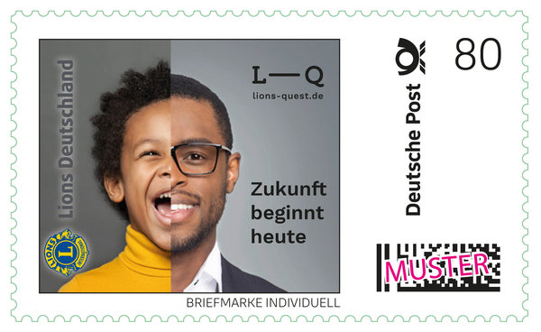 Briefmarke "Zukunftsstifter" - Set mit 20 Stück